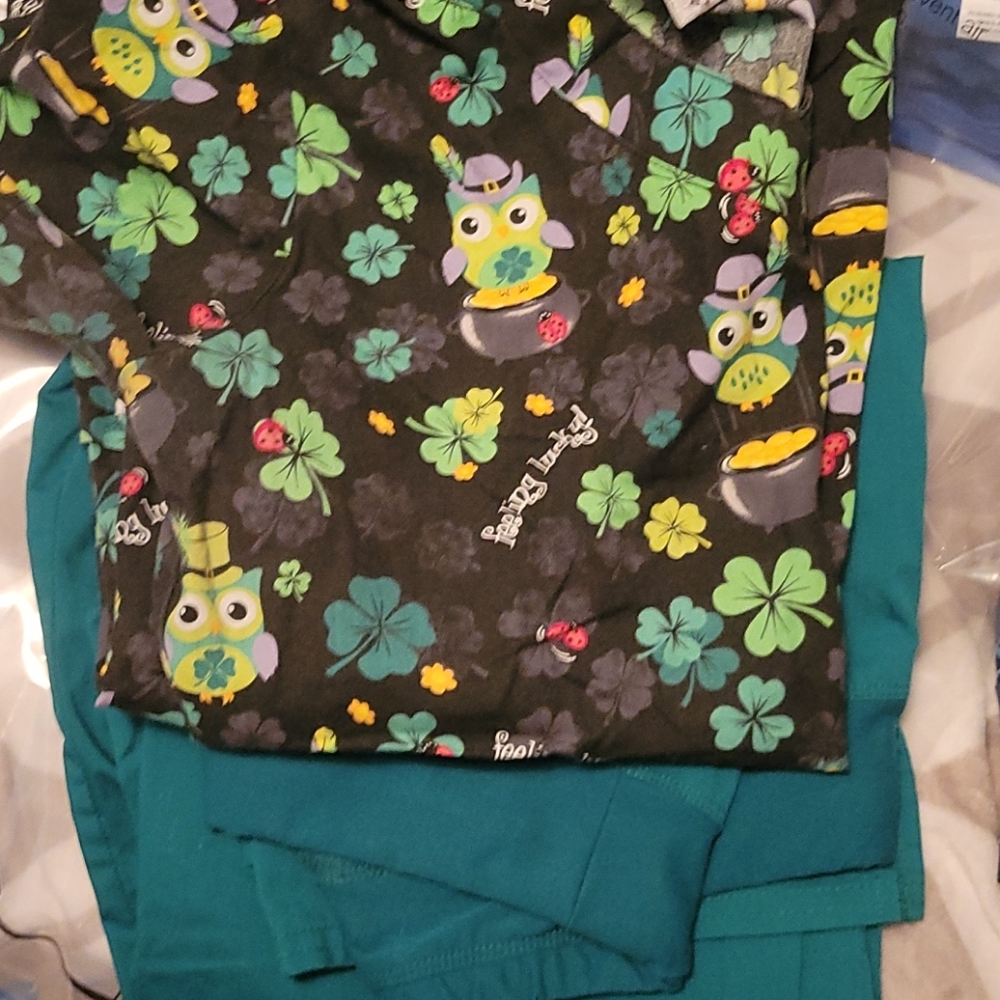 St Patrick's day scrub SET